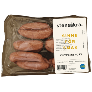 Viltprinskorv 375g.