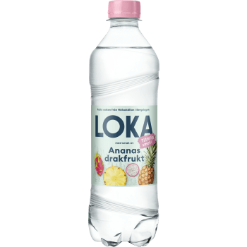 Kolsyrat vatten Ananas Drakfrukt 50cl Loka.