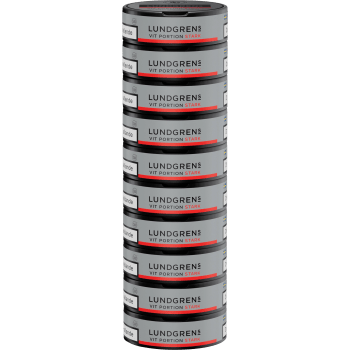 Lundgrens Vit Portion Stark Stock.