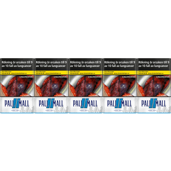 Pall Mall Blue Limpa.