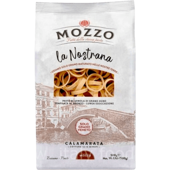 Pasta Calamarata 500g Mozzo.