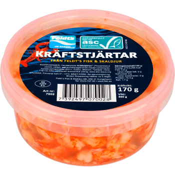 Kräftstjärtar I Lake 170g Feldt's.
