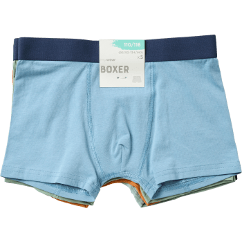 Boxer 5p enfärgad strl 122/128 mywear.