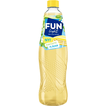 Lightdryck Funtastic Fläder 1l Fun Light.