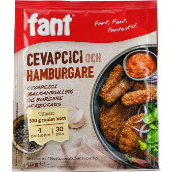 Fant Cevapcici & pljeskavice 40g Podravka.