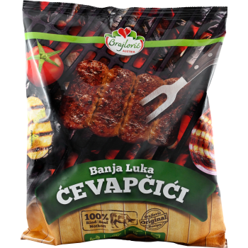 Cevapcici Banja luka Fryst 800g Brajlovic.