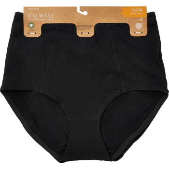 Maxi Marika 3p svart 36/38 ICA I love eco.
