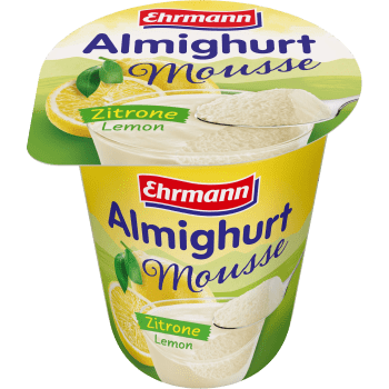 Dessert Almighurt Mousse Citron 4,2% 200g Ehrmann.