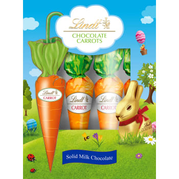Chocolate Carrots 54g Lindt.