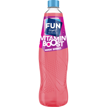 Dryck, light Vitamin Boost Nordic Berries 80cl Fun Light.