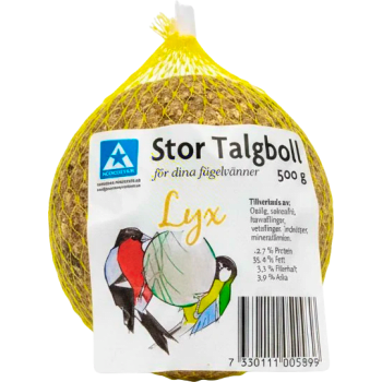 Foderblandning Vildfågel Stor Talgboll 500g Nordstar.