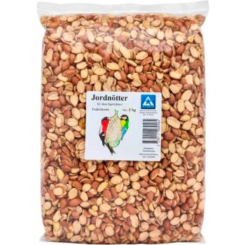 Foderråvara Vildfågel Jordnötter 3 kg Nordstar.