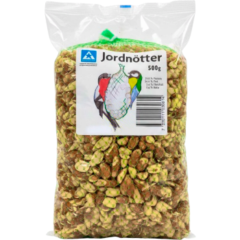 Foderråvara Vildfågel Jordnötter 500g Nordstar.
