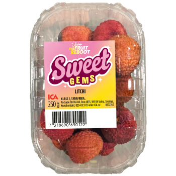 Sweet Gems Litchie 250g JFR Klass 1 ICA.