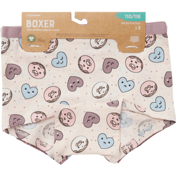 Boxer 3p donut 110/116 ICA I love eco.
