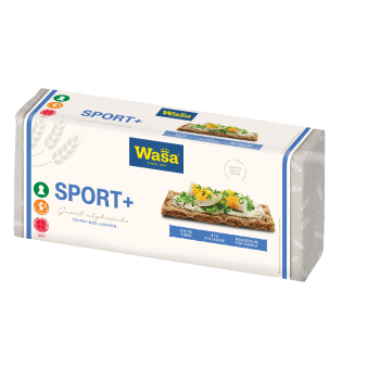 Knäckebröd Sport+ 420g Wasa.