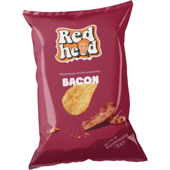 Chips Bacon 150g Redhead.