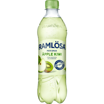 Kolsyrat Vatten Mer Smak Äpple Kiwi 50cl Ramlösa.