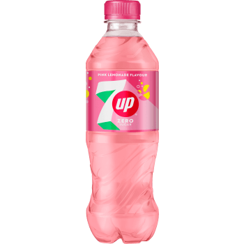 Läsk Pink Lemonade Zero 50cl 7-UP.