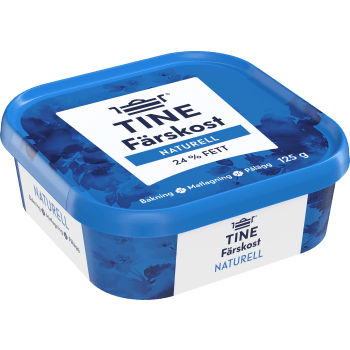 Färskost Naturell 125g TINE.