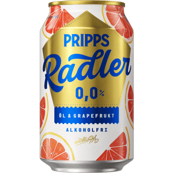 Öl Radler & Grapefrukt A.fri 33cl Pripps.