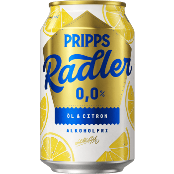 Öl Radler & Citron A.fri B 33cl Pripps.