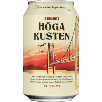 Öl Höga kusten 3.5 % 33cl Zeunerts.
