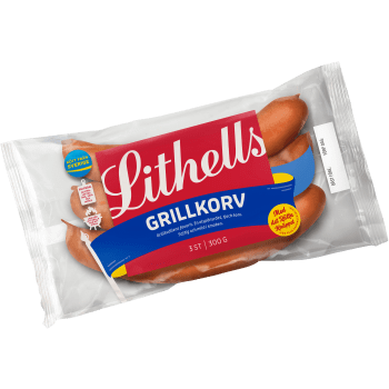 Grillkorv 300g Lithells.