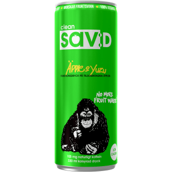 Clean sav:D Äpple/Yuzu 330 ml.
