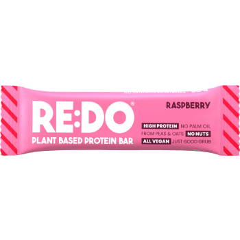 Proteinbar Raspberry Rules Vegansk 60g RE:DO.