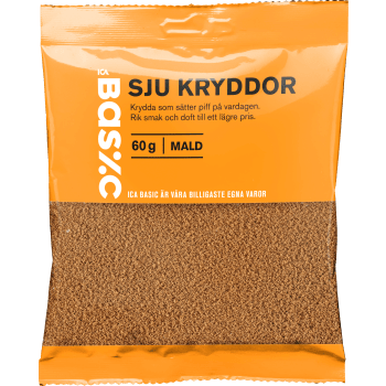 Sju Kryddor 60g ICA Basic.
