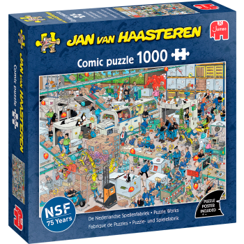 Pussel Puzzle works 1000 bitar Jan van Haasteren.