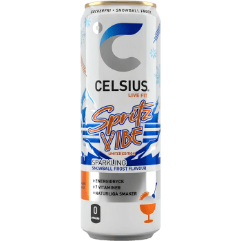 Energidryck Spritz Vibe Sparkling Snowball Frost 355ml Celsius.