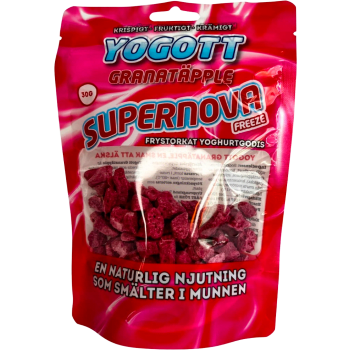 Granatäpple Frystorkat Yoghurtgodis 30g Yogott.