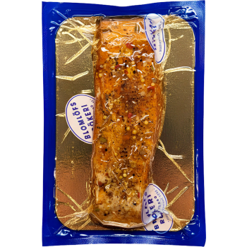 Laxfilé Varmrökt Jägermix 125g Blomlöfs Rökeri.