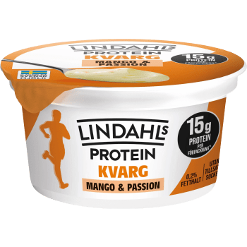 Proteinkvarg Mango Passion 0,2% 150g Lindahls.
