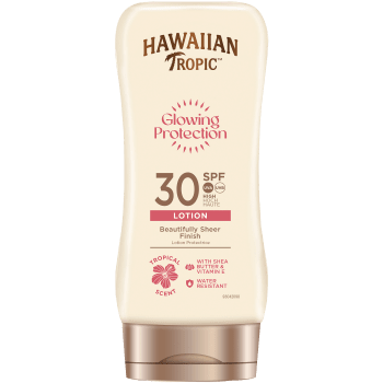 Solskydd Glowing Protection Lotion SPF30 170ml Hawaiian Tropic.