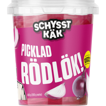 Picklad rödlök 400g Schysst käk.