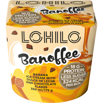 Glass Banoffee 350ml LOHILO.