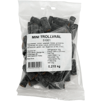 Lakritsgodis Saltskallar 215g Goodish.