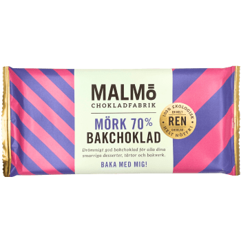 Bakchoklad Mörk Malmö Chokladfabrik.