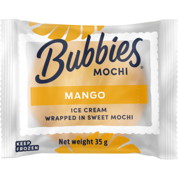 Glass Mochi Mango 35g Bubbies.