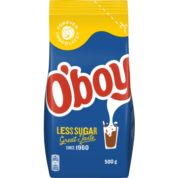Chokladdryckspulver mindre socker 500g O'boy.