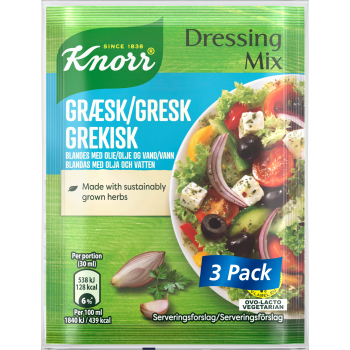 Dressingmix Grekisk 3-p Knorr.
