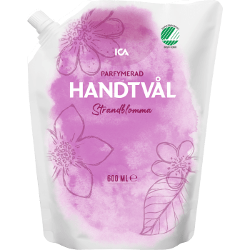Handtvål Strandblomma Refill 600ml ICA.