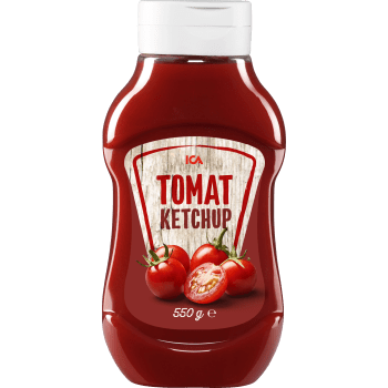 Tomatketchup 550g ICA.