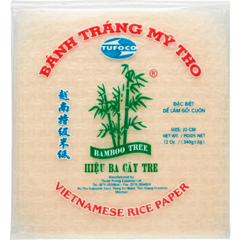 Rispapper Kvadratiska 340g Bamboo Tree.