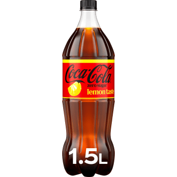 Läsk Lemon Cola Zero Lemon 1.5l Coca-Cola.