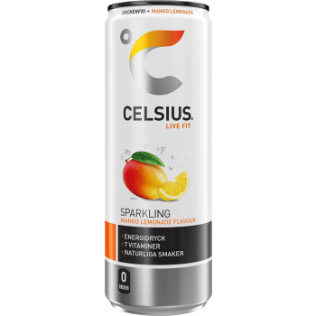 Energidryck Mango Lemonade 355ml Celsius.