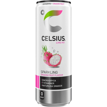 Energidryck Dragon Fruit 35,5cl Celsius.